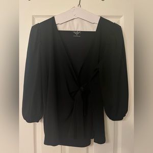 Maternity wrap blouse (M)